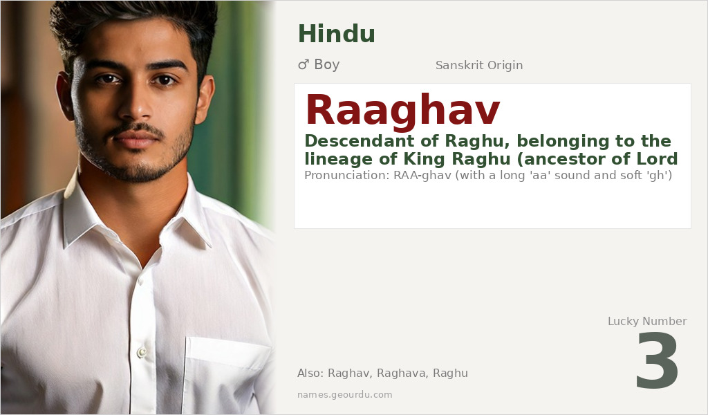Raaghav Name Meaning and Details