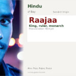 Raajaa Name Meaning and Details