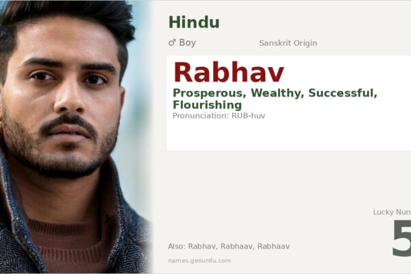 Rabhav Name Meaning — Sanskrit Origin, Boy Name & Details (2025)
