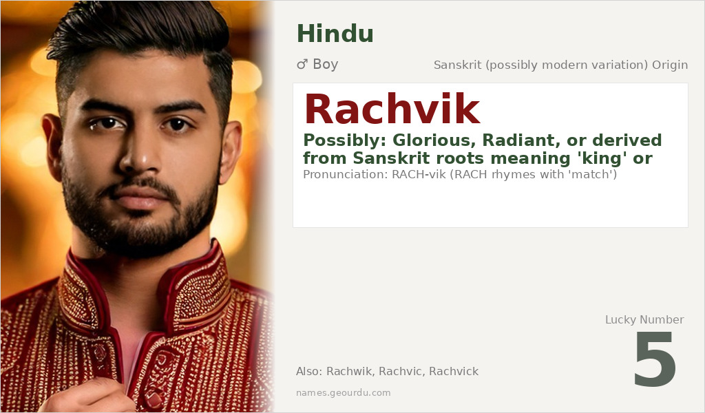Rachvik Name Meaning and Details