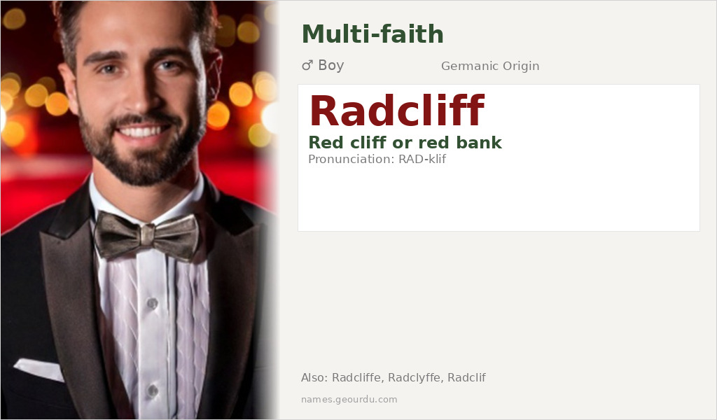 Radcliff Name Meaning and Details