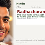 Radhacharan Name Meaning and Details