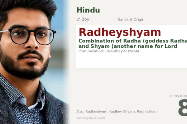 Radheyshyam Name Meaning — Sanskrit Origin, Boy Hindu Name & Details (2025)