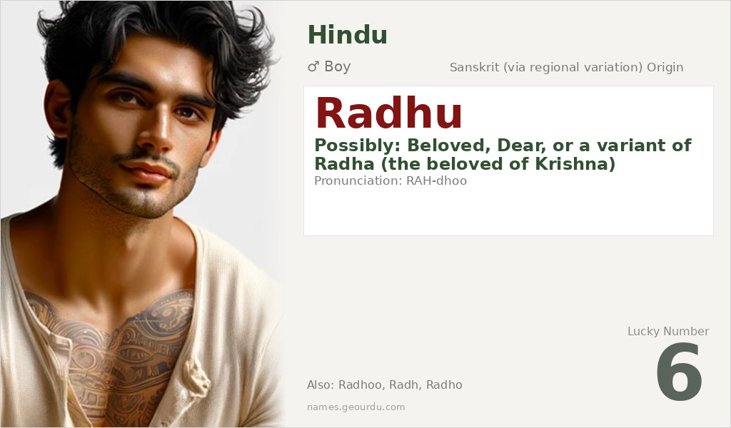 Radhu Name Meaning and Details