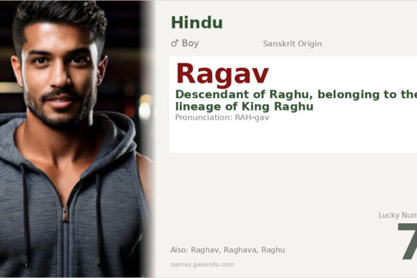 Ragav Name Meaning — Sanskrit Origin, Boy Name & Royal Heritage (2025)