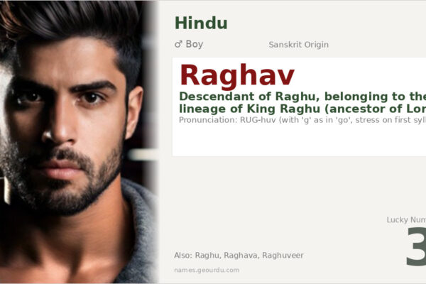 Raghav Name Meaning — Sanskrit Origin, Boy Name & Royal Lineage (2025)