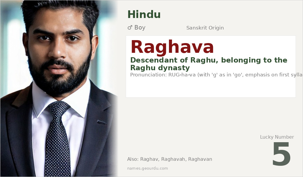 Raghava Name Meaning and Details