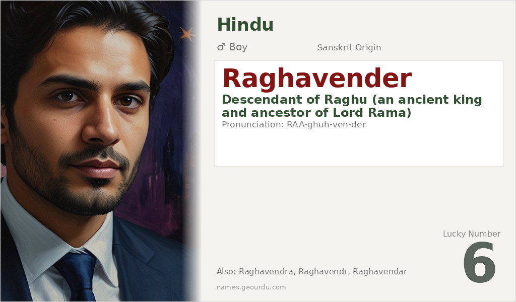 Raghavender Name Meaning and Details