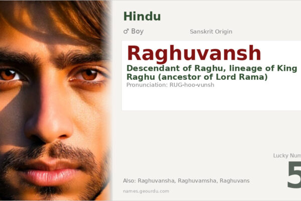 Raghuvansh Name Meaning — Sanskrit Origin, Boy Name & Details (2025)
