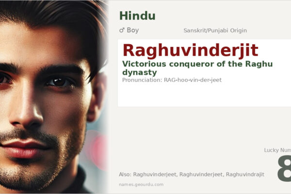Raghuvinderjit Meaning — Sanskrit/Punjabi Origin, Boy Name & Details (2025)