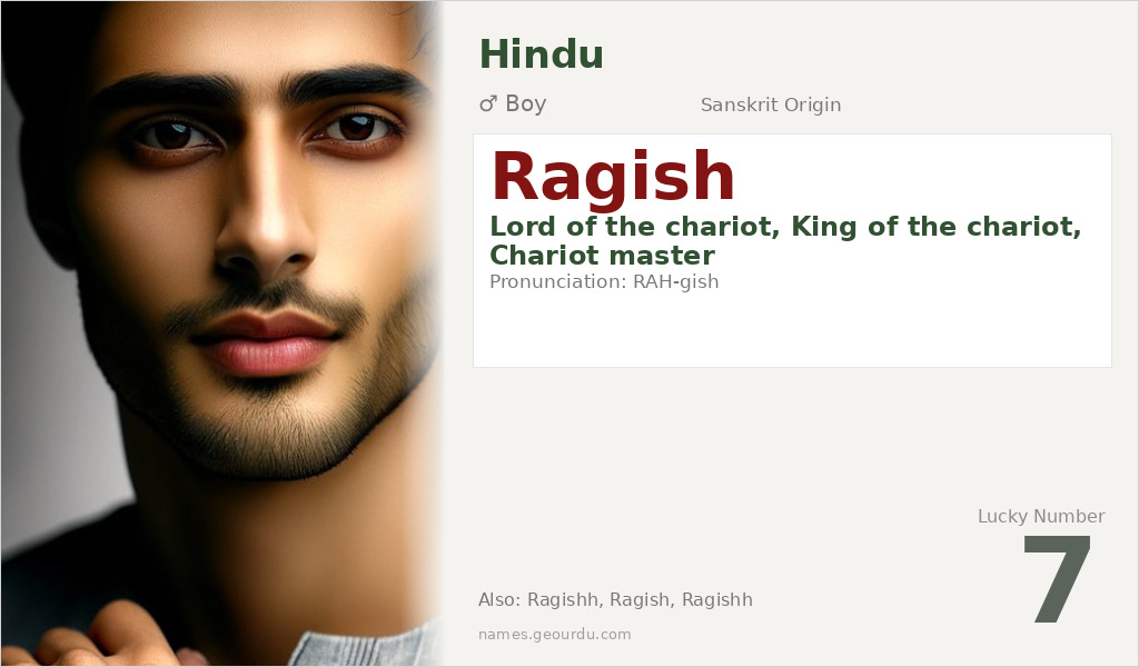 Ragish Name Meaning and Details