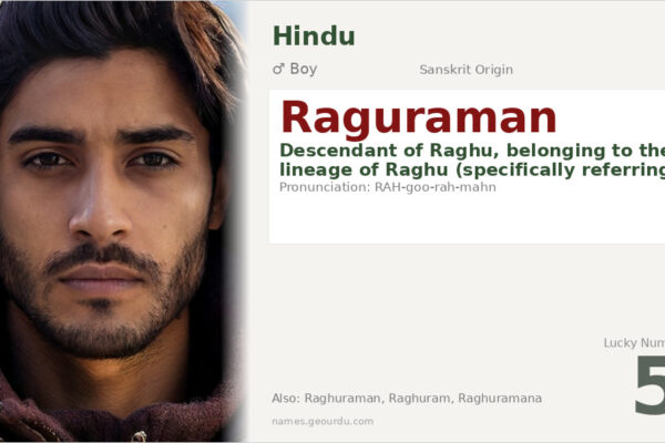 Raguraman Meaning — Sanskrit Origin, Boy Name & Details (2025)