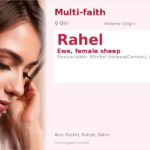 Rahel Name Meaning and Details