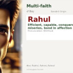 Rahul Name Meaning and Details