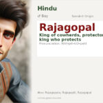 Rajagopal Name Meaning and Details
