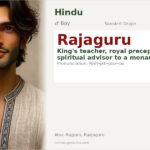 Rajaguru Name Meaning and Details