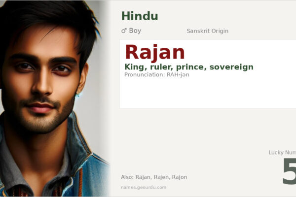Rajan Name Meaning — Sanskrit Origin, Boy Name & Royal Significance (2025)