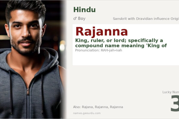 Rajanna Name Meaning — Sanskrit Origin, Boy Name & Cultural Significance (2025)