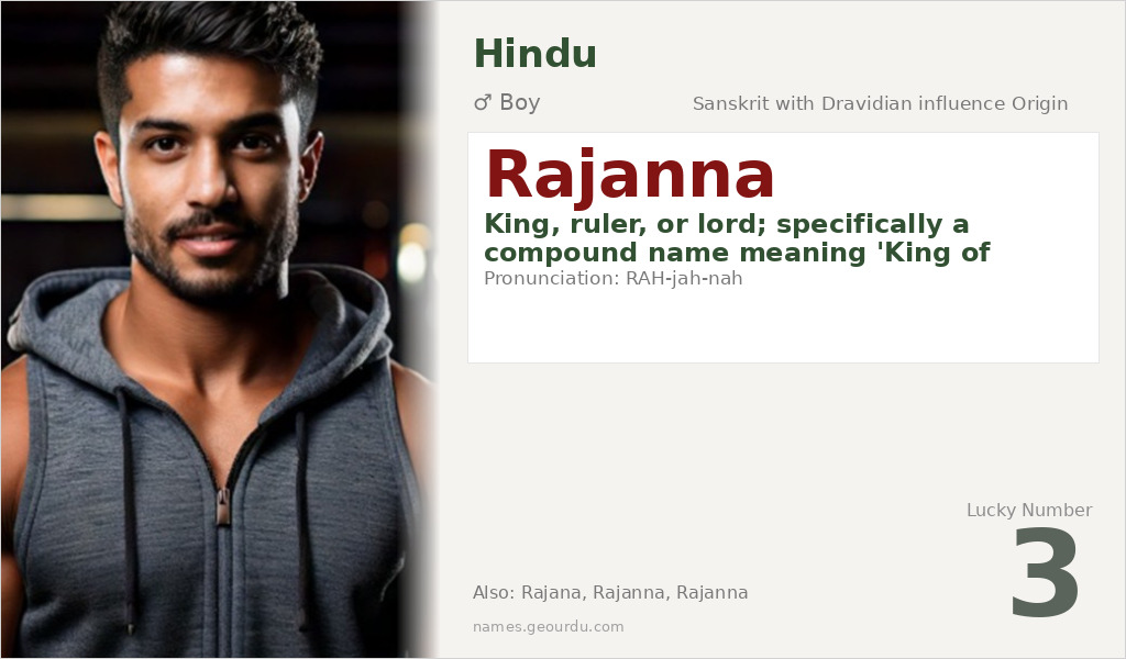 Rajanna Name Meaning and Details