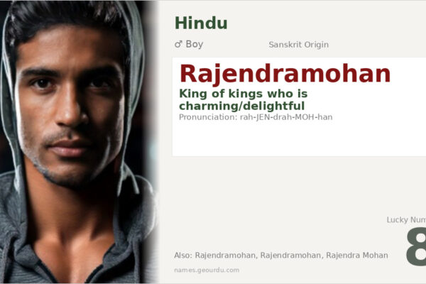 Rajendramohan Meaning — Sanskrit Origin, Boy Name & Details (2025)