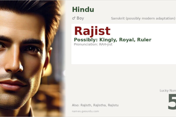 Rajist Name Meaning — Origin, Gender & Details (2025)