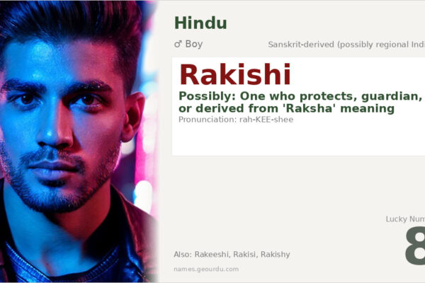 Rakishi Name Meaning — Origin, Gender & Details (2025)