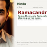 Ramacandra Name Meaning and Details