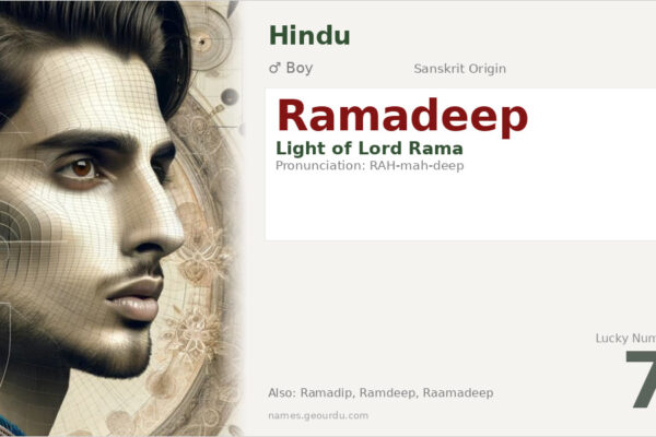 Ramadeep Name Meaning — Origin, Gender & Details (2025)
