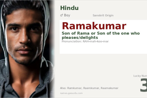 Ramakumar Meaning — Sanskrit Origin, Hindu Boy Name & Details (2025)