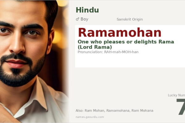Ramamohan Name Meaning — Sanskrit Origin, Boy Name & Details (2025)