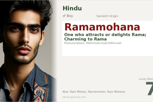 Ramamohana Name Meaning — Sanskrit Origin, Hindu Boy Name & Details (2025)