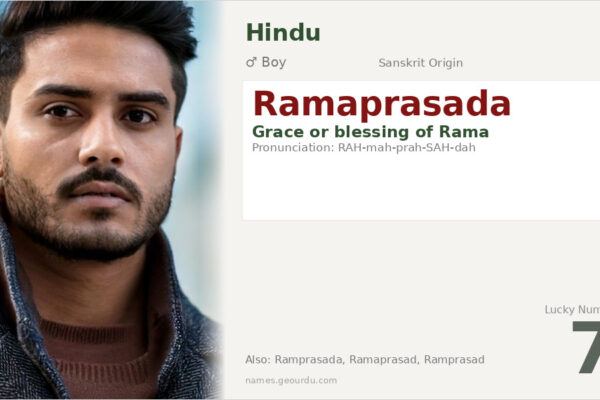 Ramaprasada Meaning — Sanskrit Origin, Boy Name & Details (2025)