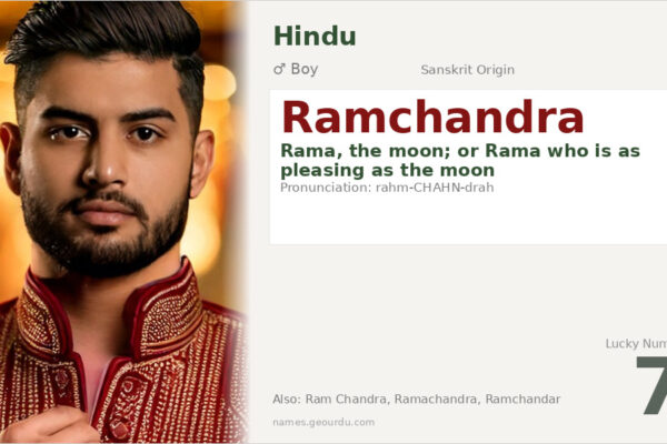 Ramchandra Meaning — Origin, Gender & Details (2025)