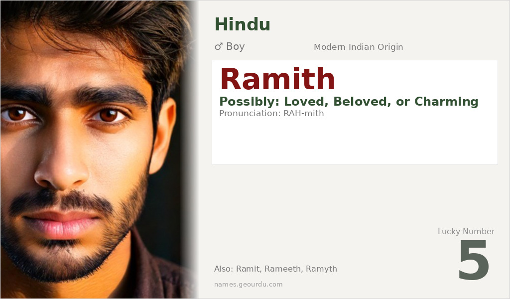 Ramith Name Meaning and Details
