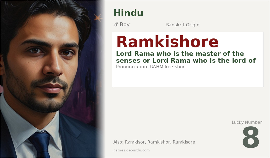 Ramkishore Name Meaning and Details