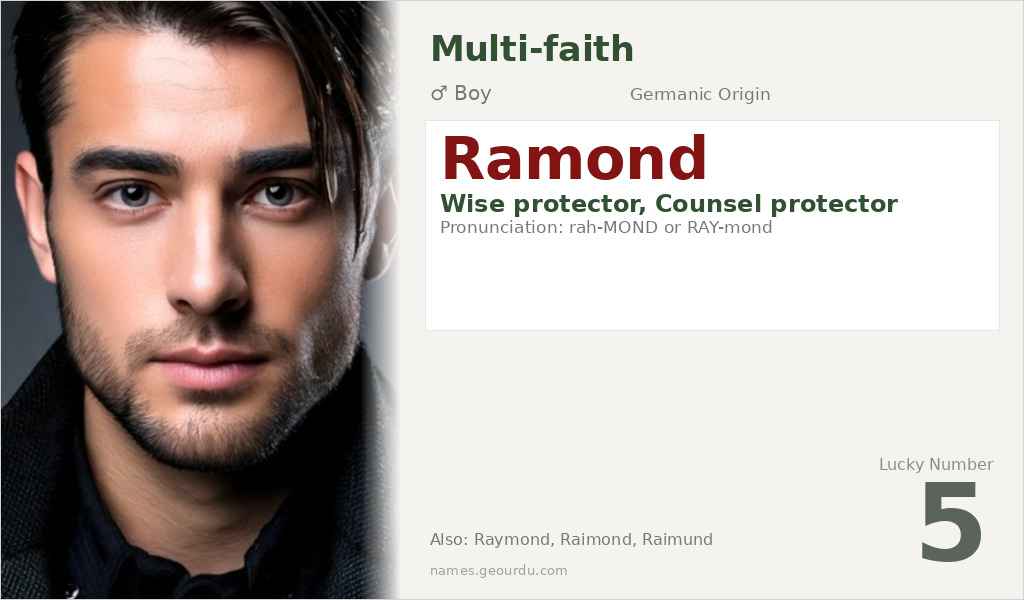Ramond Name Meaning and Details