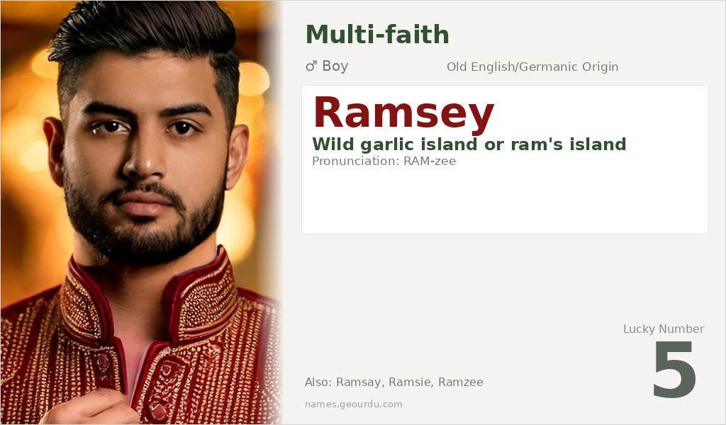 Ramsey Name Meaning and Details