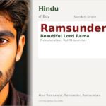 Ramsunder Name Meaning and Details