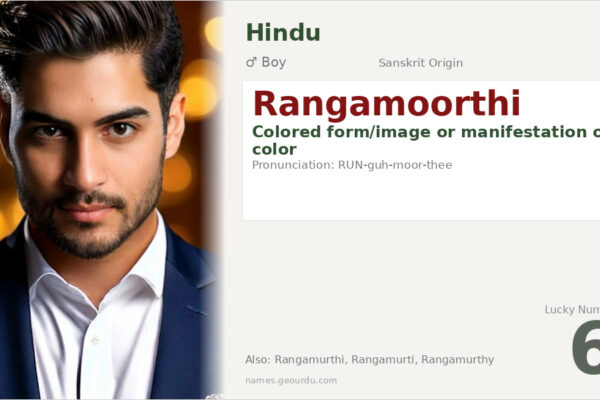 Rangamoorthi Meaning — Sanskrit Origin, Hindu Boy Name & Details (2025)