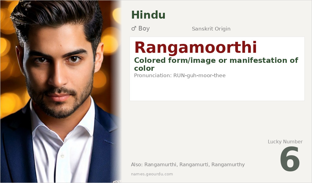 Rangamoorthi Name Meaning and Details