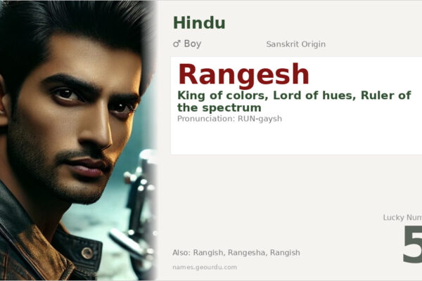 Rangesh Name Meaning — Sanskrit Origin, Boy Name & Details (2025)