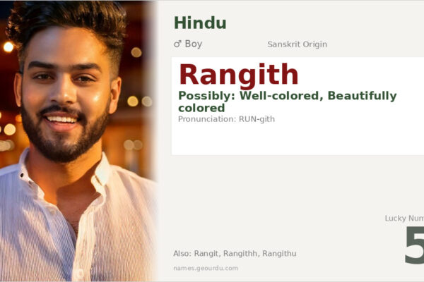 Rangith Name Meaning — Origin, Gender & Details (2025)