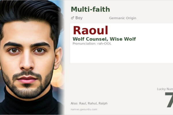 Raoul Name Meaning — Germanic Origin, Boy Name & History (2025)
