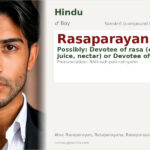 Rasaparayan Name Meaning and Details