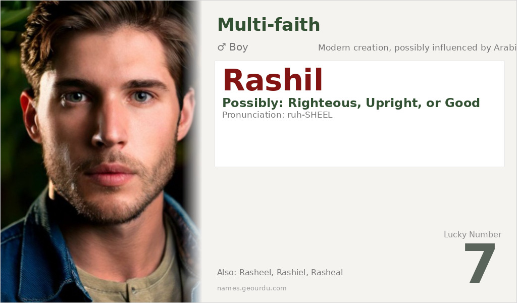 Rashil Name Meaning and Details