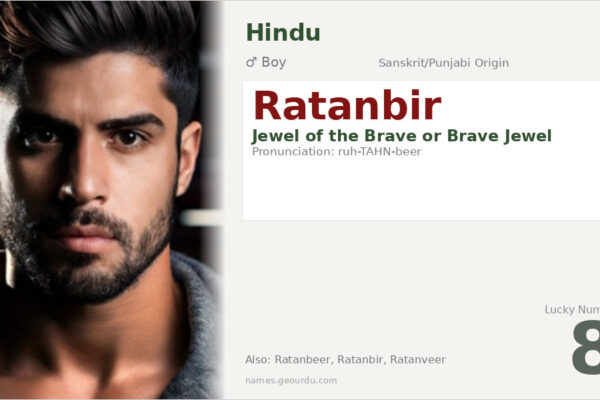 Ratanbir Name Meaning — Origin, Gender & Details (2025)
