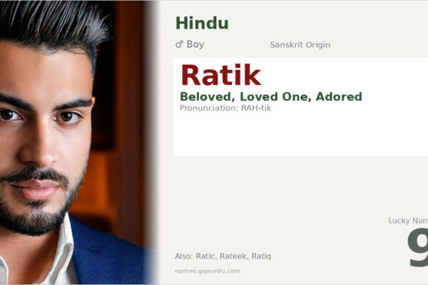 Ratik Name Meaning — Sanskrit Origin, Boy Name & Details (2025)