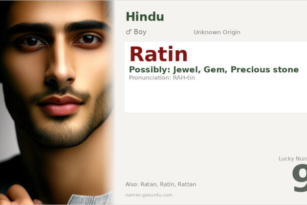 Ratin Name Meaning — Origin, Gender & Details (2025)
