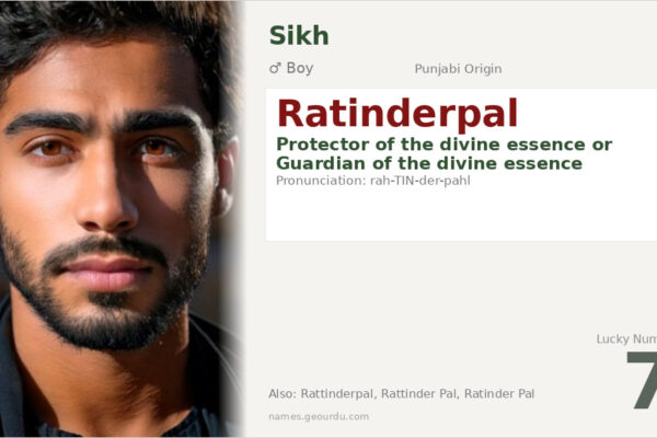 Ratinderpal Name Meaning — Punjabi Origin, Boy Name & Sikh Tradition (2025)