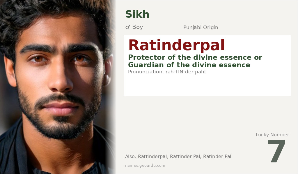 Ratinderpal Name Meaning and Details
